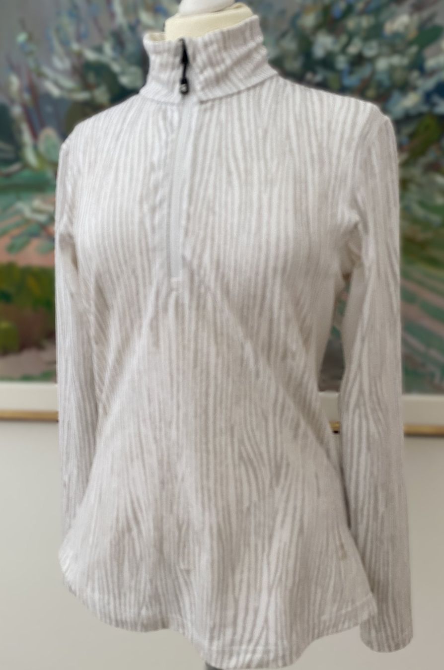 Mountain Force Maglioni & Felpe: Pullover Mountain Force weiss mit Zipper Kragen M – Usato da Allschwil venduto da Rosenfee 2