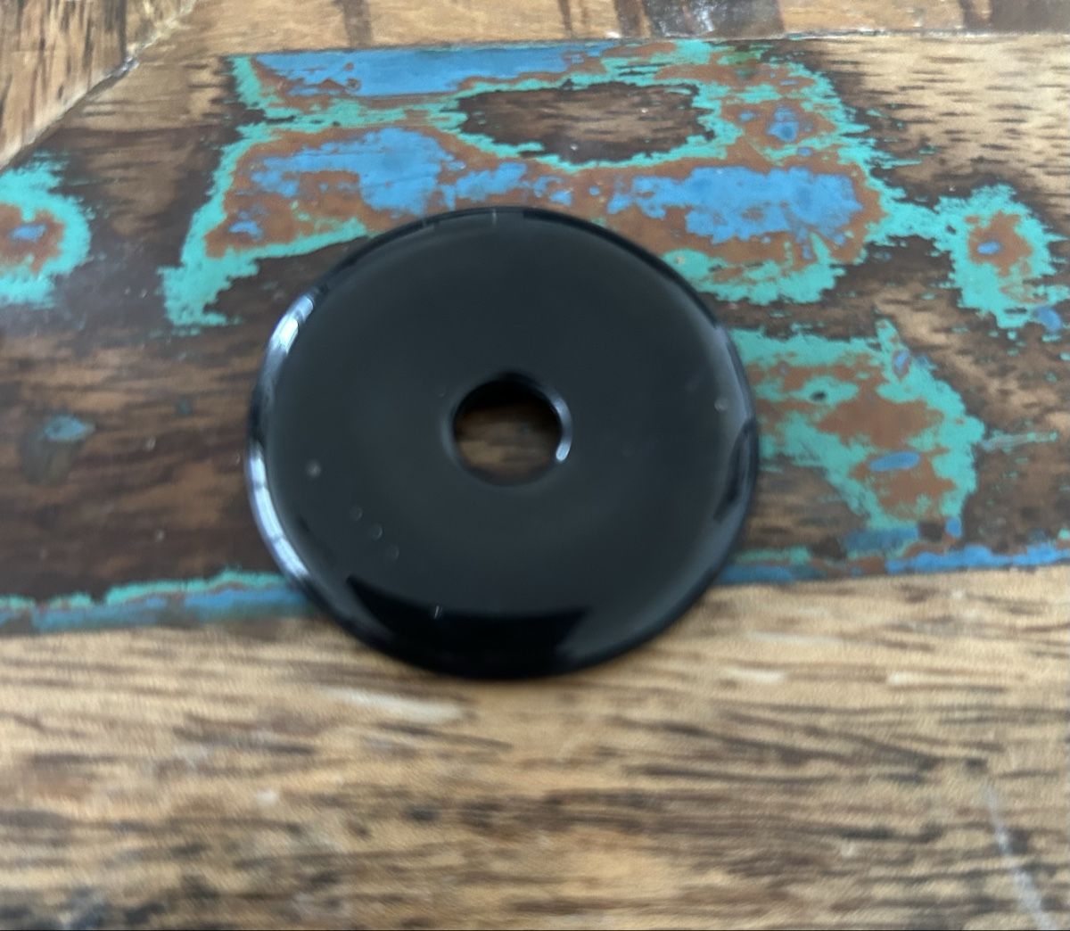 Ciondoli: Obsidian Pi-Scheibe 4 cm – Nuovo (secondo la descrizione) da Widnau venduto da dan_hrm2