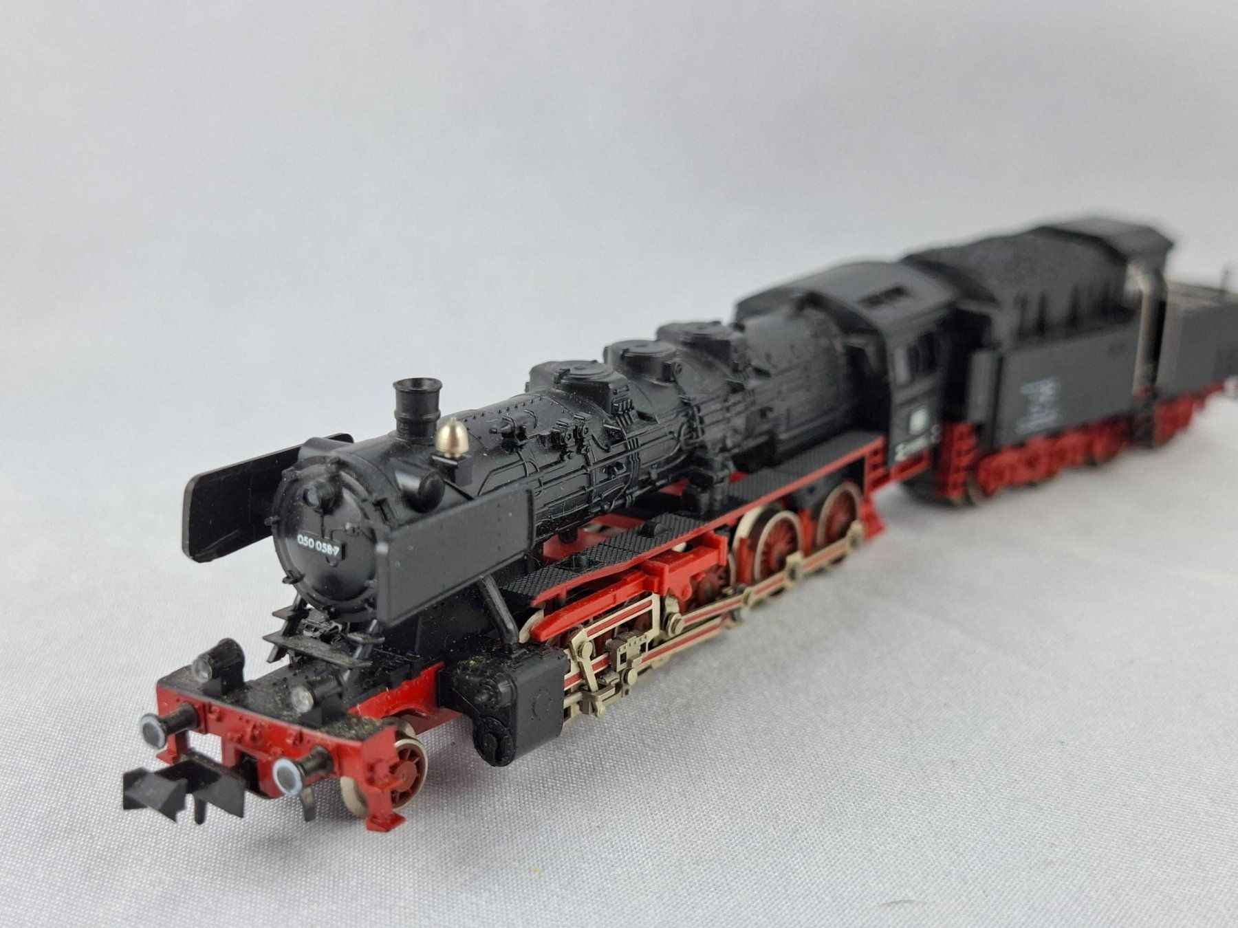 Fleischmann Modellini di ferrovie: Fleischmann 7175 DB Schlepptender, Kabinentender, Br050(DHL) – Usato da Birr venduto da waruco 1