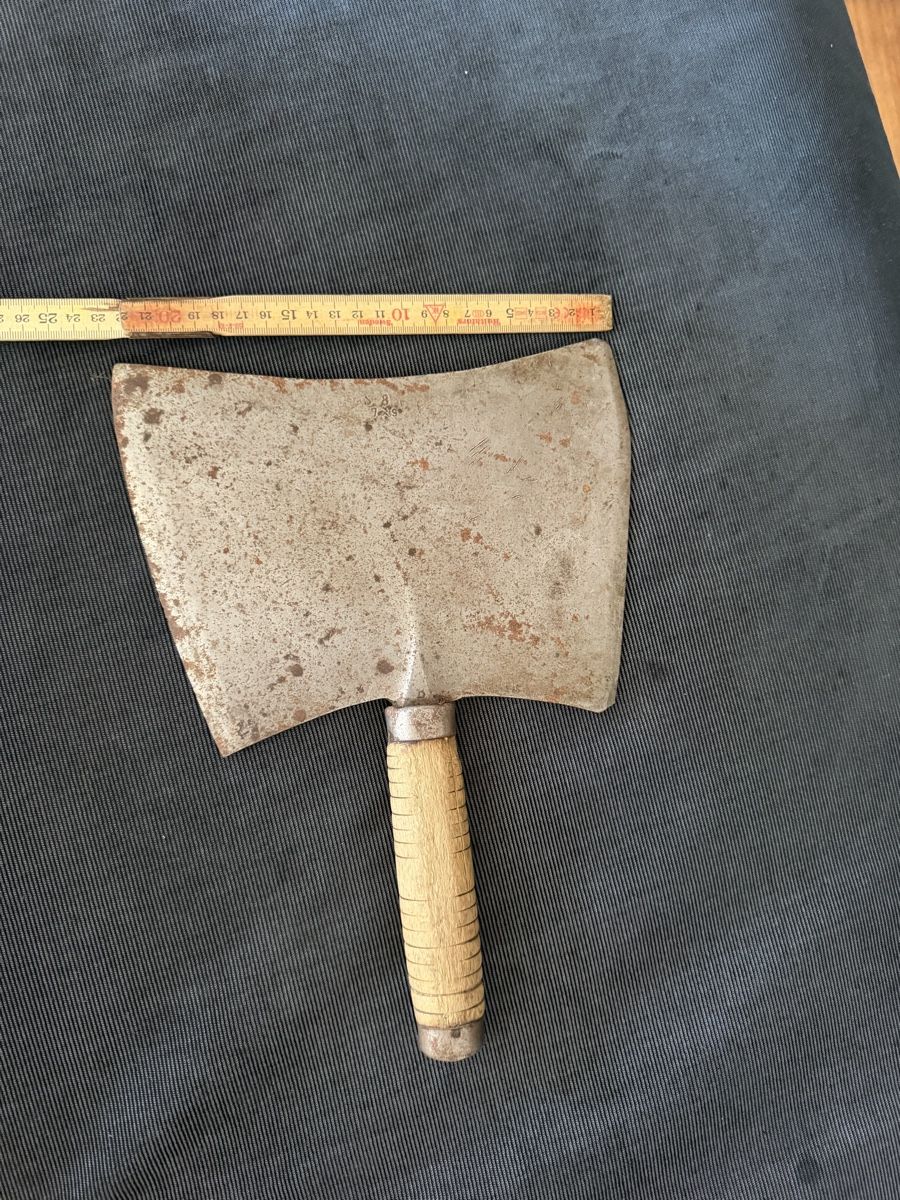 Coltelli da cucina: F.Dick Doppelspalter mit Holzgriff alt gebraucht – Usato da Ziefen venduto da Aureos 3
