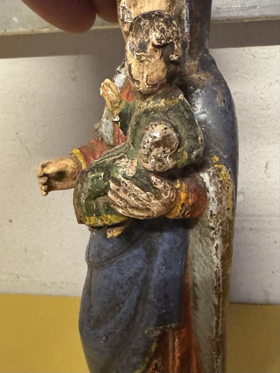 Sculture & Statue: Antike Holz Skulptur  – Usato da Schlieren venduto da Freundlich02 3