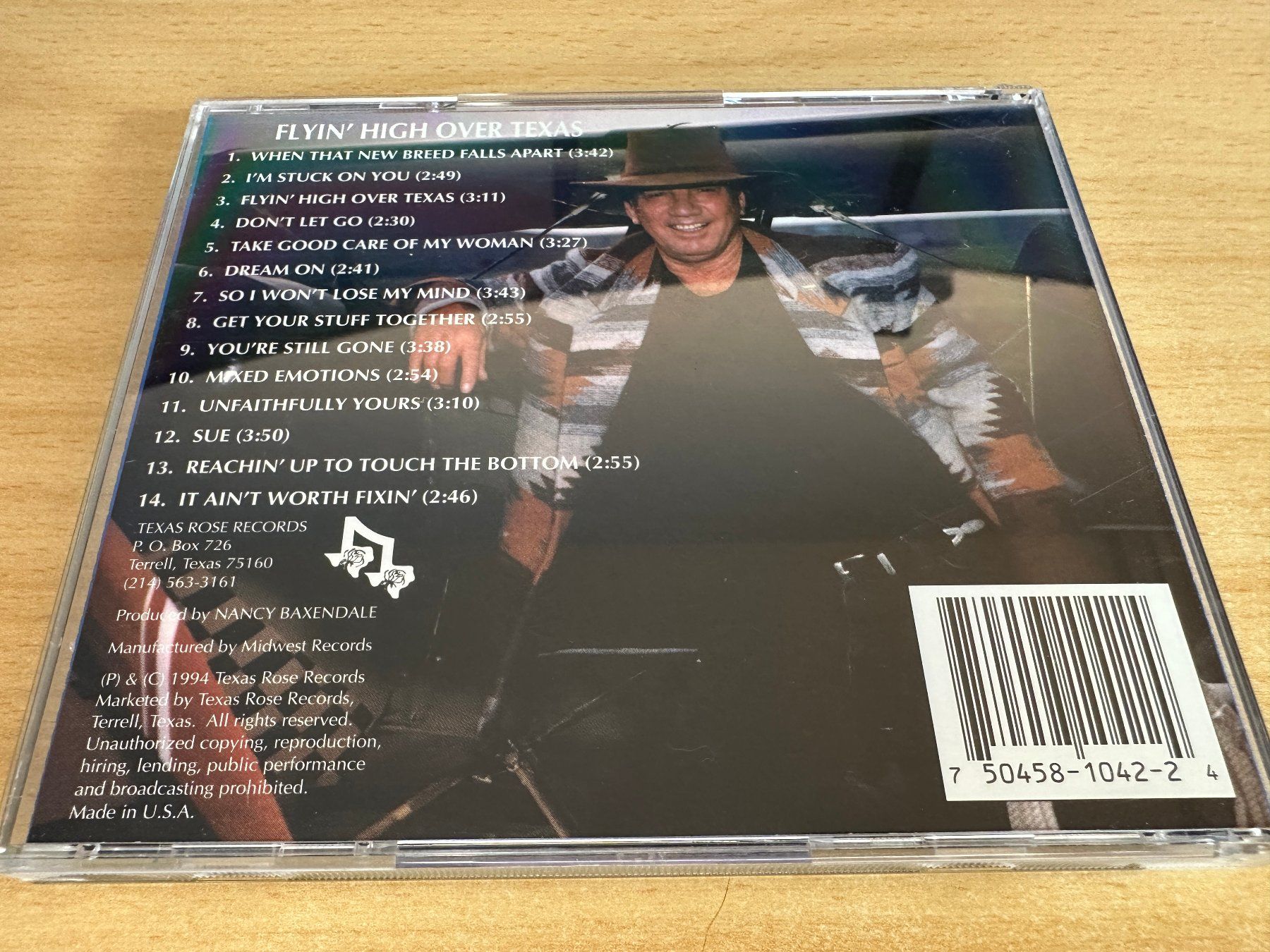 CD: Dusty Martin - Flyin' High Over Texas – Usato da Rikon im Tösstal venduto da Alpenmutz 1