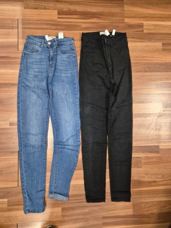 2 Rana Jeans high waiste skinny, Grösse 34, B9