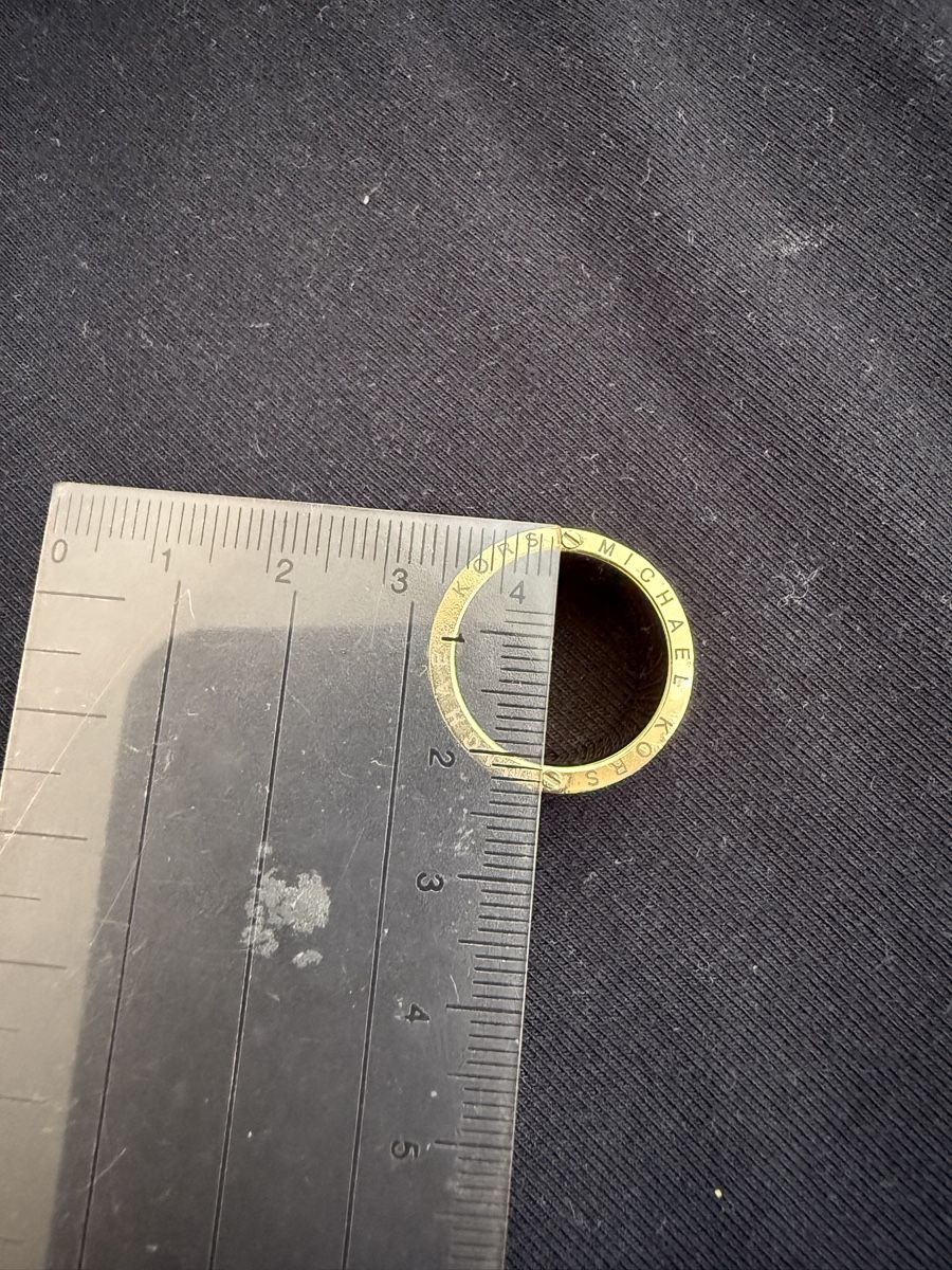 Michael Kors Ringe: Michael Kors Statement Ring goldfarben mit Kristallen – Gebraucht aus Winterthur von fij_f65r 2