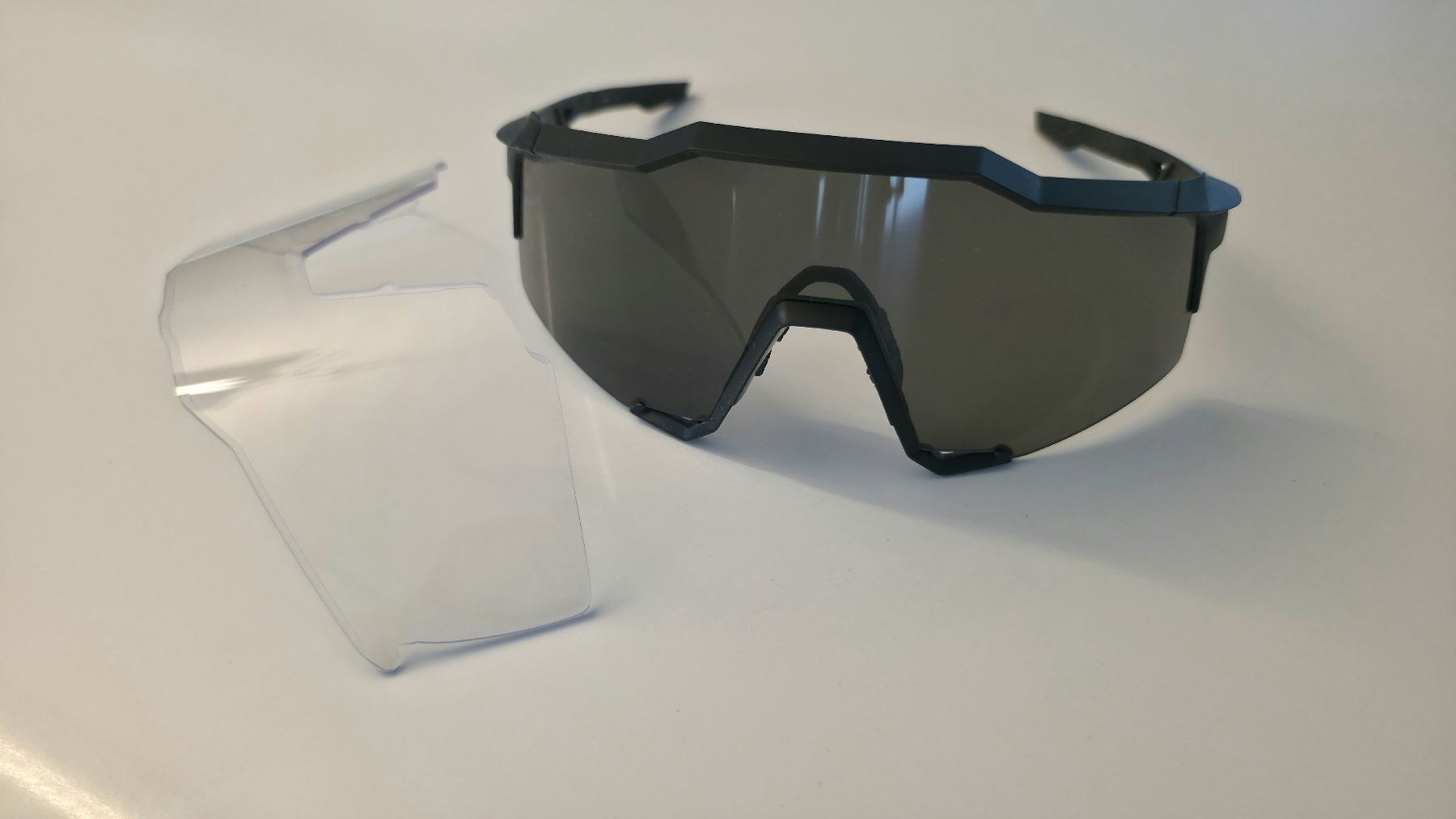 Occhiali & Lenti: Lunettes de soleil 100% Speedcraft noir – Nuovo e nell'imballaggio originale da Le Landeron venduto da hec_5mbg 3