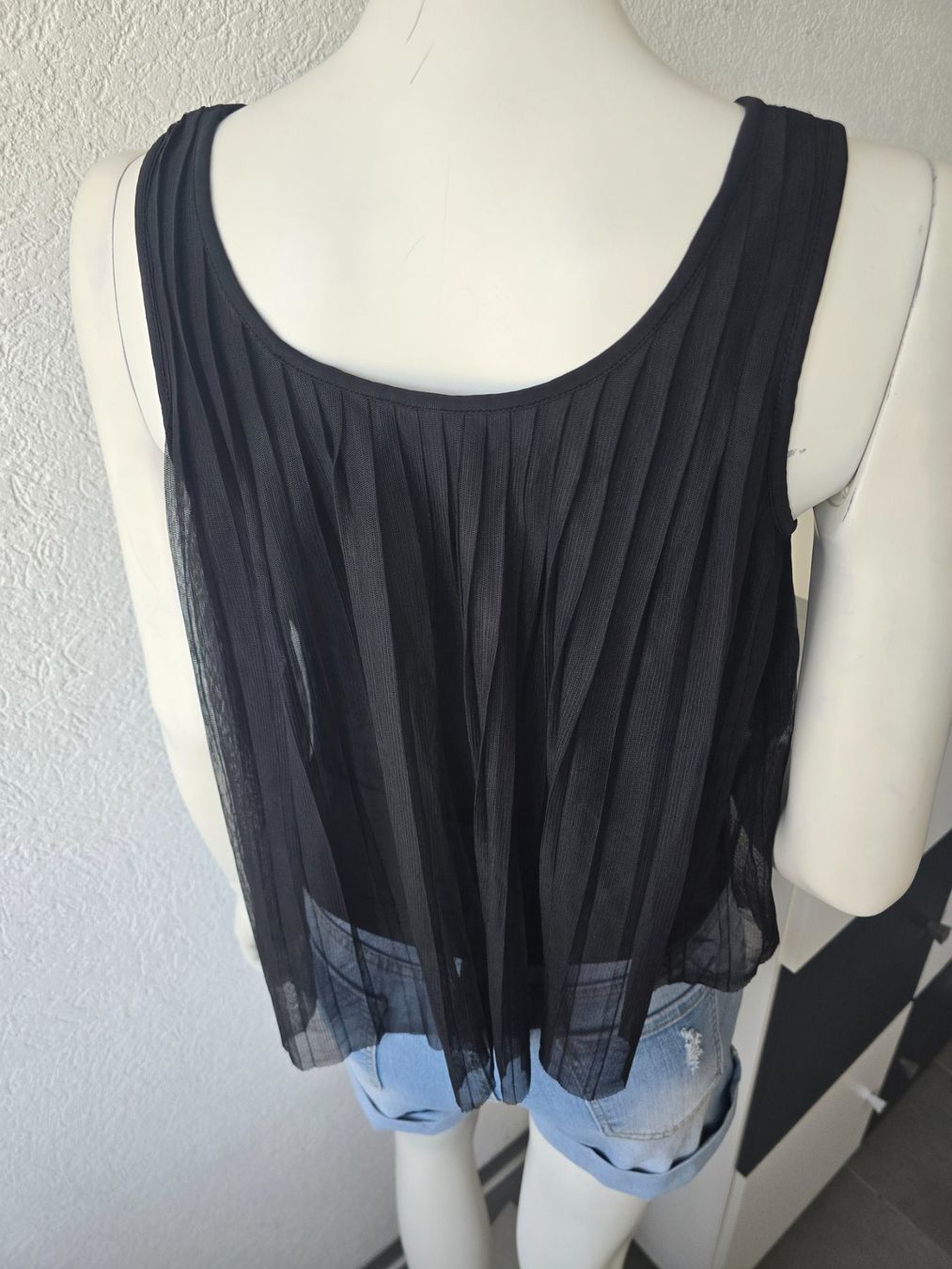 Tops: Debardeur fluide noir T-S – Gebraucht aus Les Verrières von kitel79 7