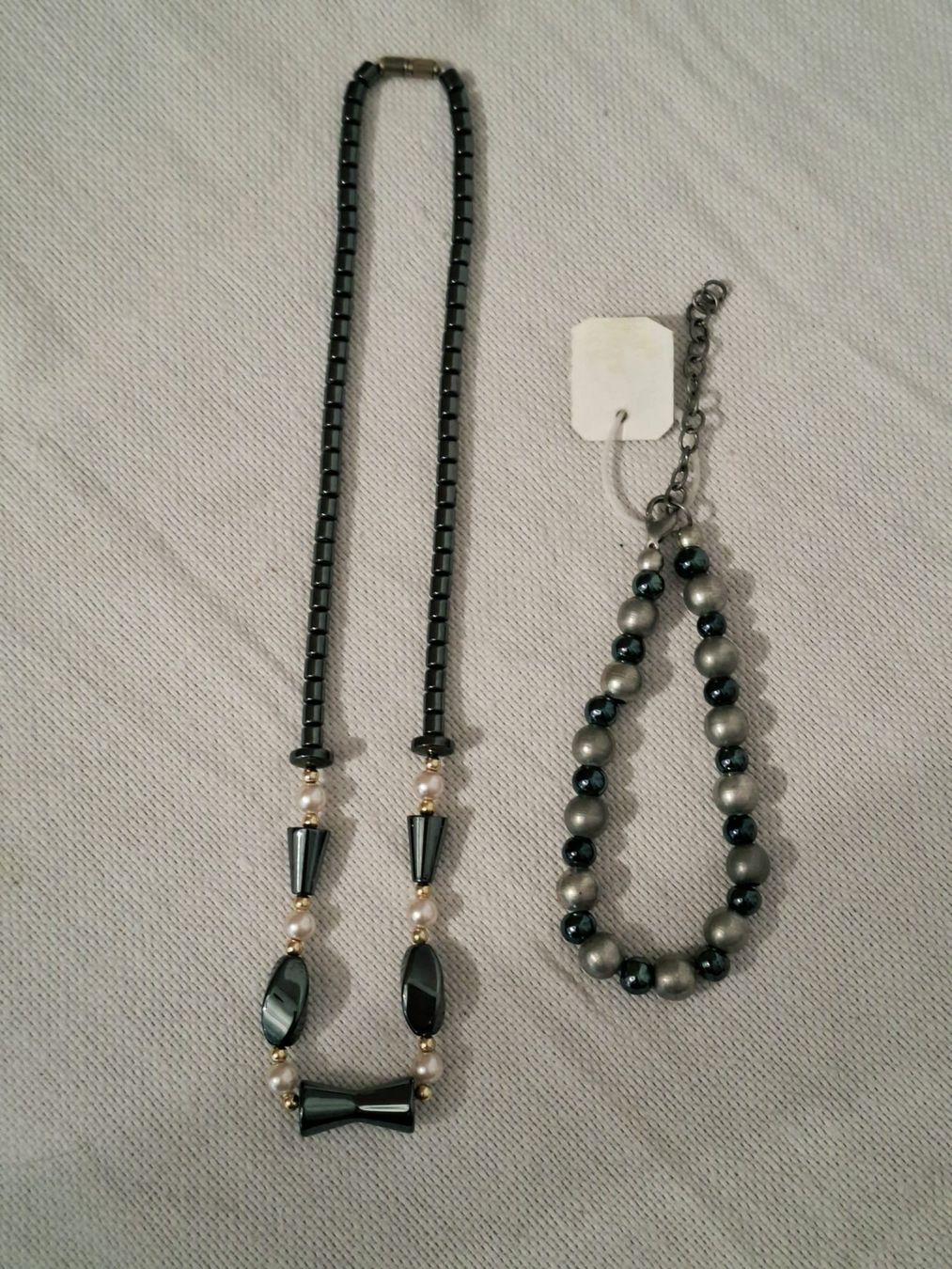 Colliers: *Hämatitperlen-Modeschmuck* – D'occasion à Weiningen ZH par nic--ole 3