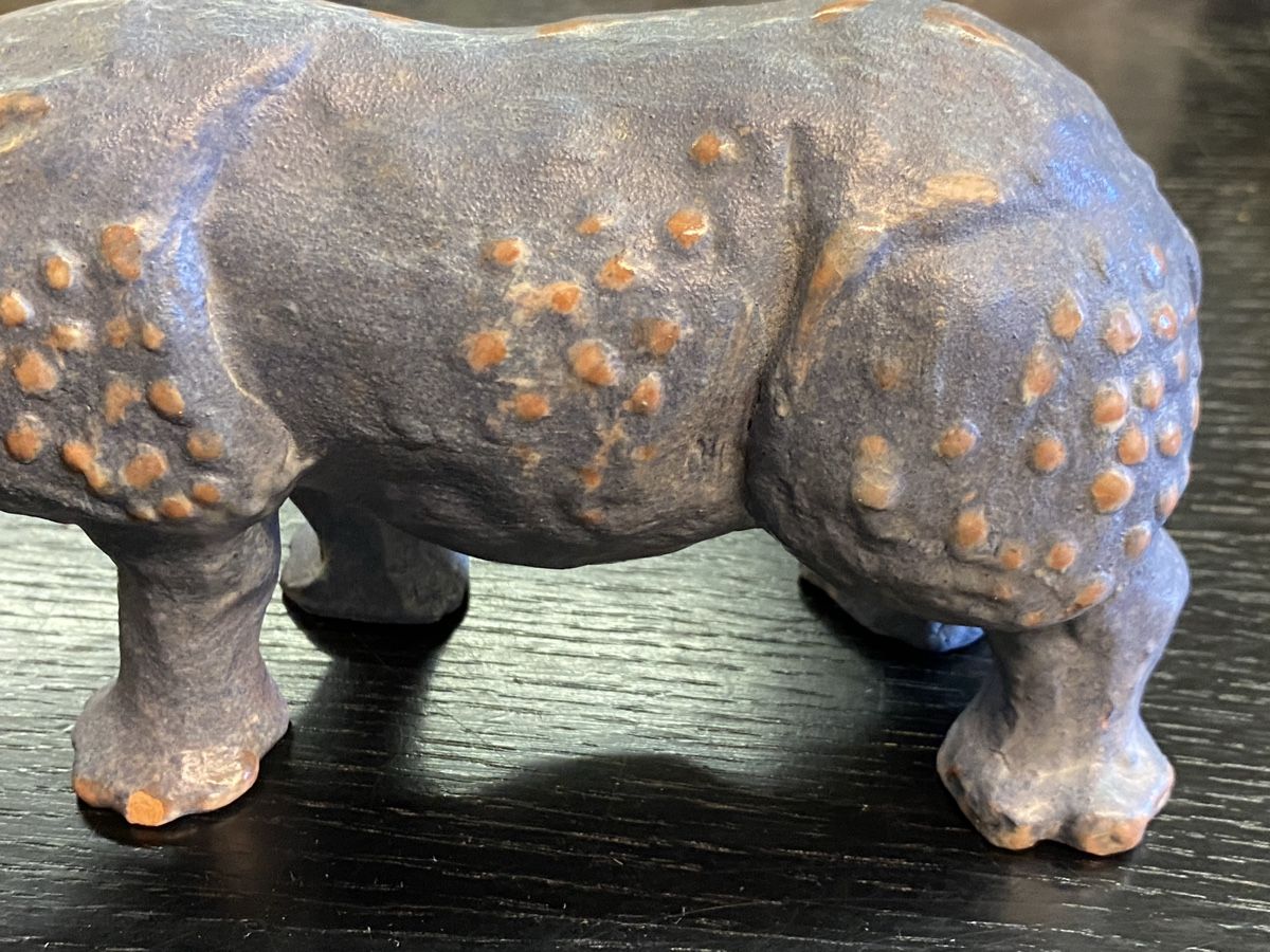 Sculture & Statue: Nashorn Skulptur – Usato da Bern venduto da soh_f9tb 4