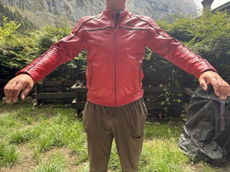 Motorrad Jacke Rusty Stiches
