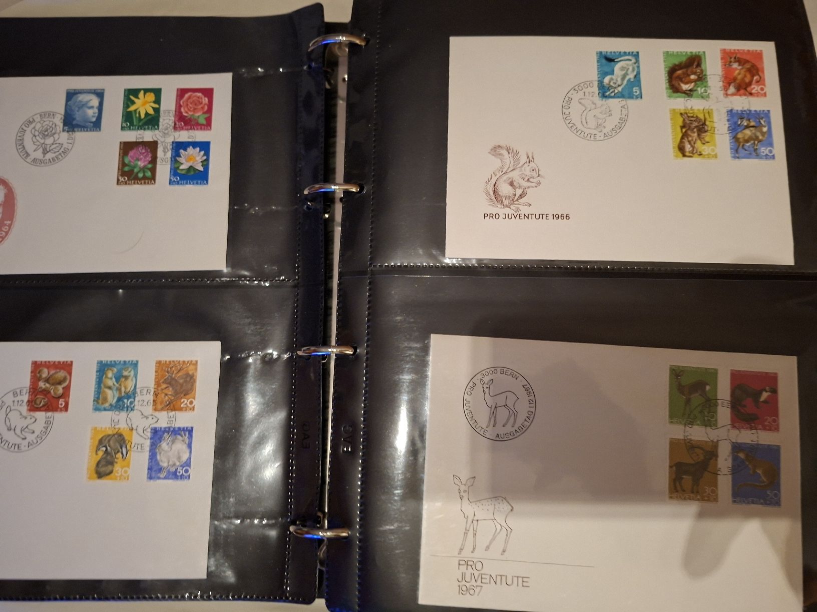 Tutti i francobolli: Div FDC Pro Patria / Pro Juventute  – Usato da Balgach venduto da SIMEON27 4