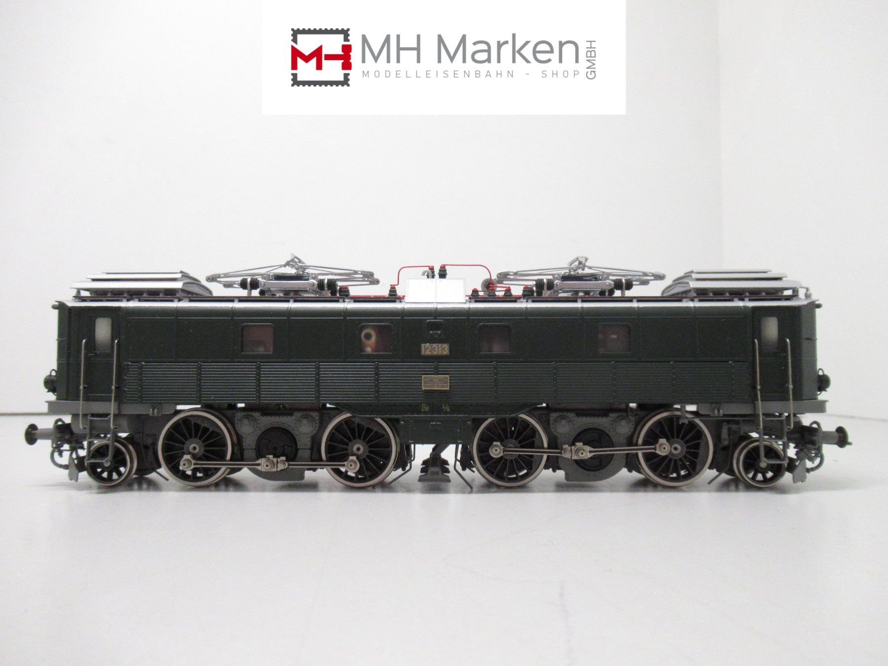 Fulgurex Trains électriques: Fulgurex E-Lok Be 4/6 der SBB CFF FFS Analog Messing DC H0 – D'occasion à Basel par mhmarken