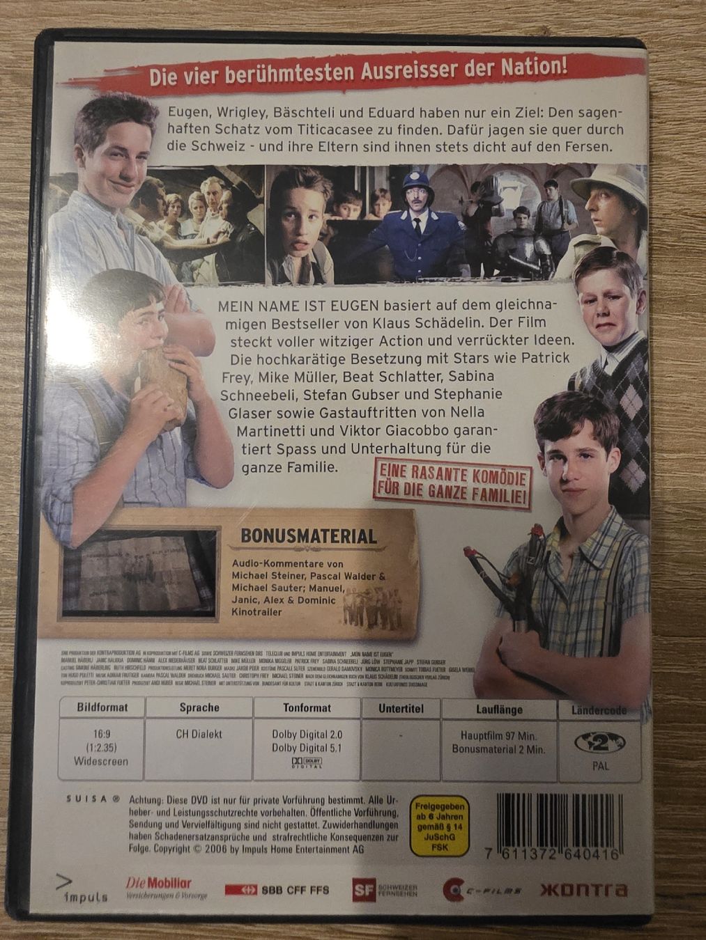 Alle DVDs: DVD Mein Name ist Eugen – Gebraucht aus Zürich von P-editon 1