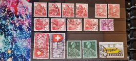 CH WERBE UND SONDERMARKEN GEST.