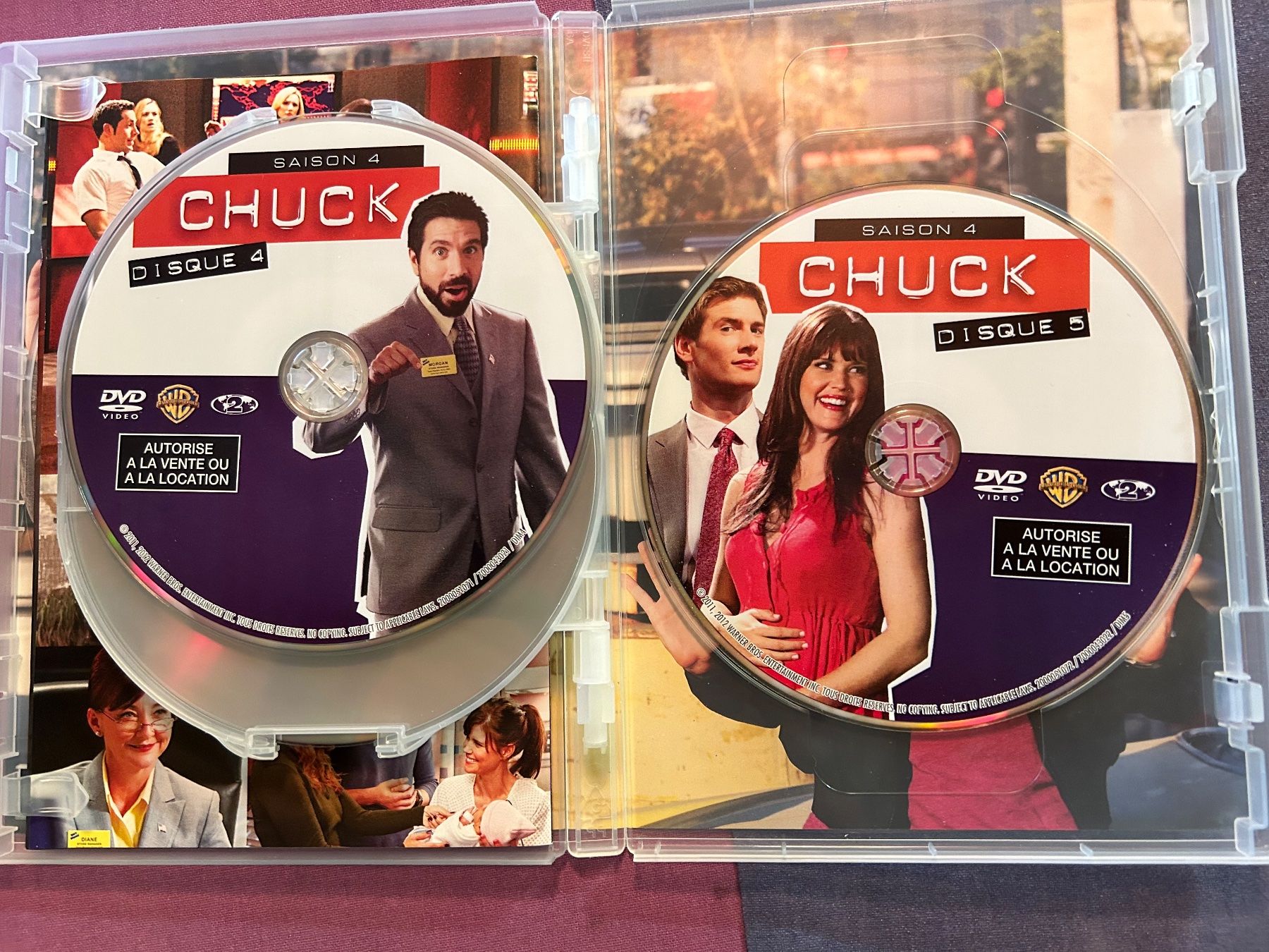 Alle DVDs: CHUCK SAISON 4 – Gebraucht aus St-Cierges von Crisi53 4