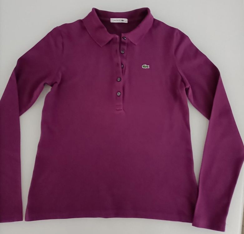 polo lacoste lila