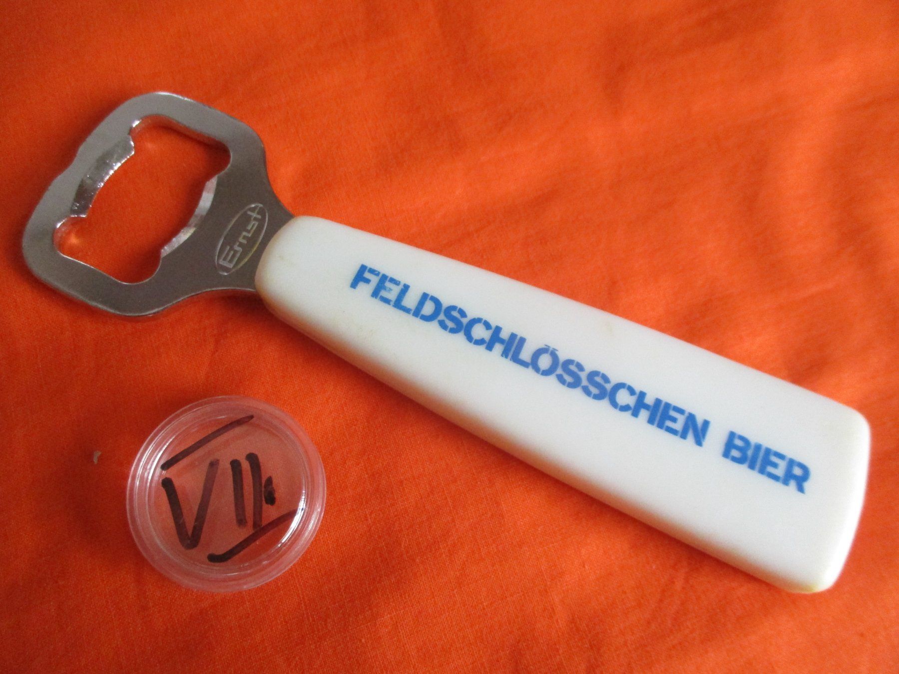 Apribottiglie & Tappi per chiusura: Flaschenöffner Feldschlösschen – Usato da Birsfelden venduto da alles-muss-raus