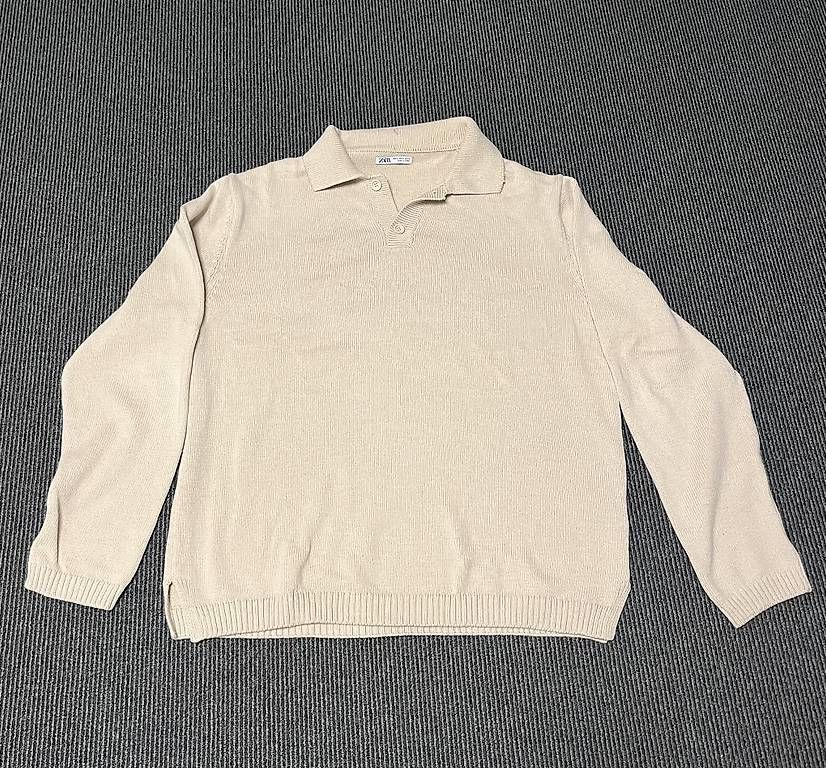 Pullover & Sweatshirts: Strickpullover Zara beige – Gebraucht aus Brügg, BE von Melvin_Crty