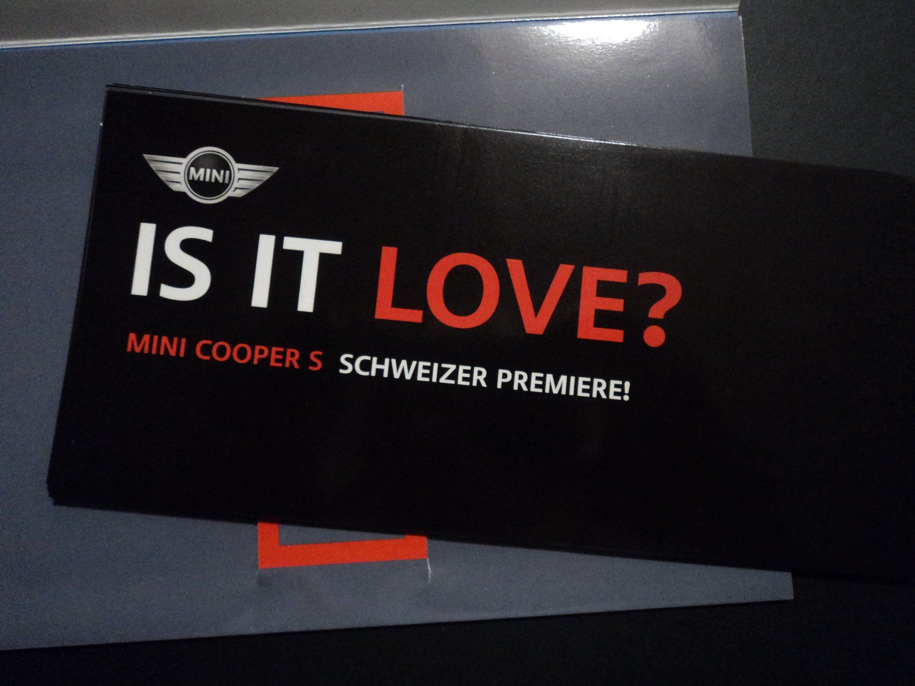 Mini Documents: Prospekt Mini Cooper S 2002 Schweizer Premiere Genf 2002 – D'occasion à Schwarzenburg par modelCARama 2