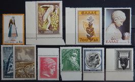Griechenland Lot mit ungestempelten Werten **/* Kat. ca. 50