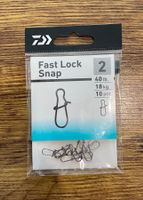 DAIWA Fast Lock Snap 2 - 10 Stk./18 kg