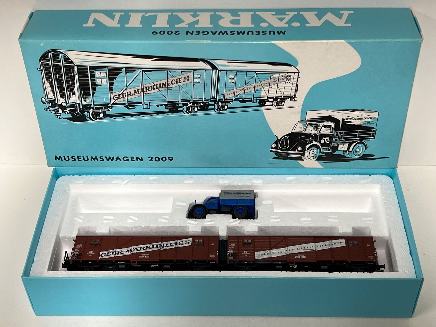 Märklin Modellini di ferrovie: Märklin 48009  MUSEUMS WAGEN 2009 H0 AC – Nuovo e nell'imballaggio originale da Neuenhof venduto da ludovicco
