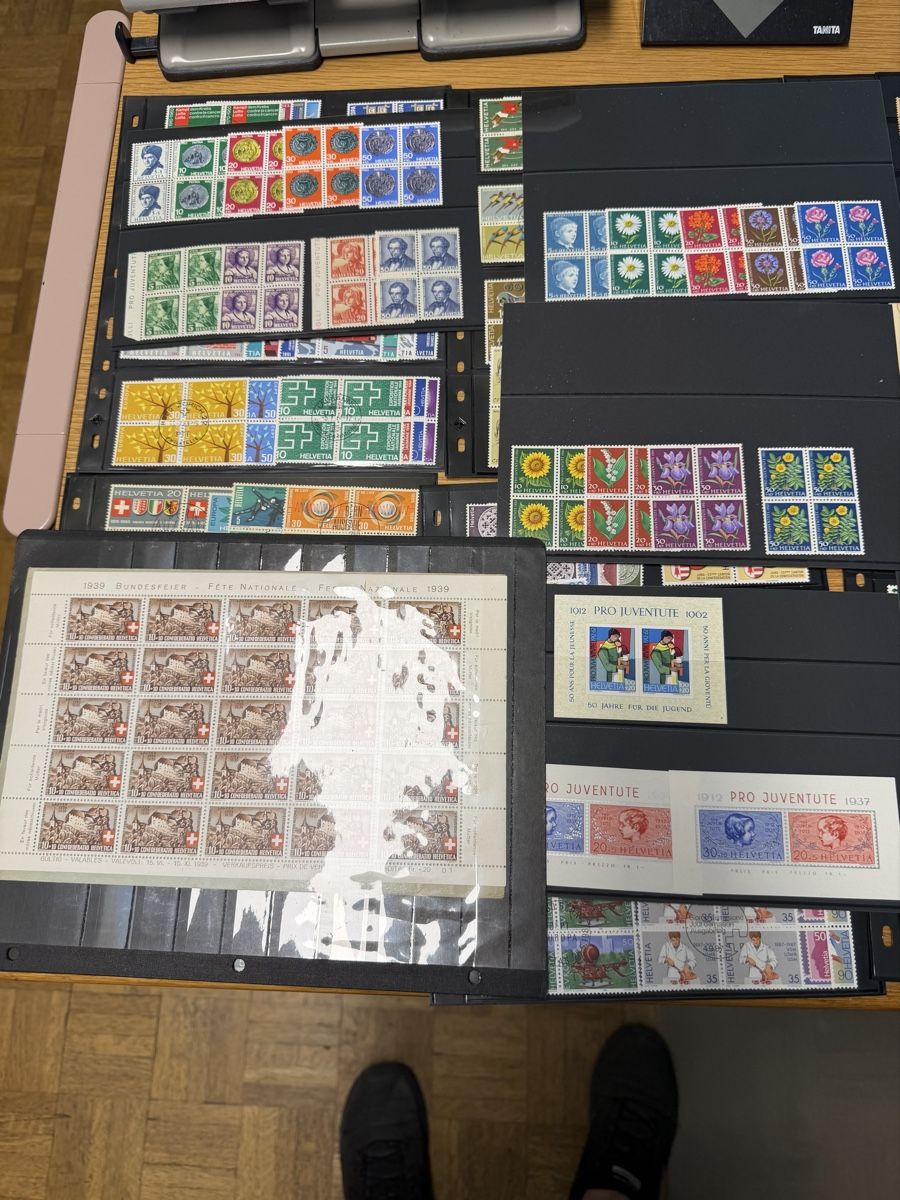 Alle Briefmarken: Kleines Pösteli Schweizer Briefmarken  – Gebraucht aus Murgenthal von Tina_4055 5