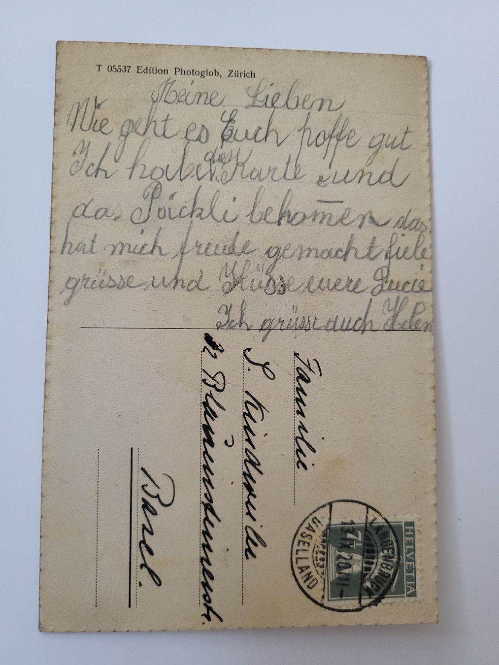 Cartes postales: Ansichtskarte Basel Kinderheilstätte  Langenbruck RN – D'occasion à nunningen par mic_88k2 1