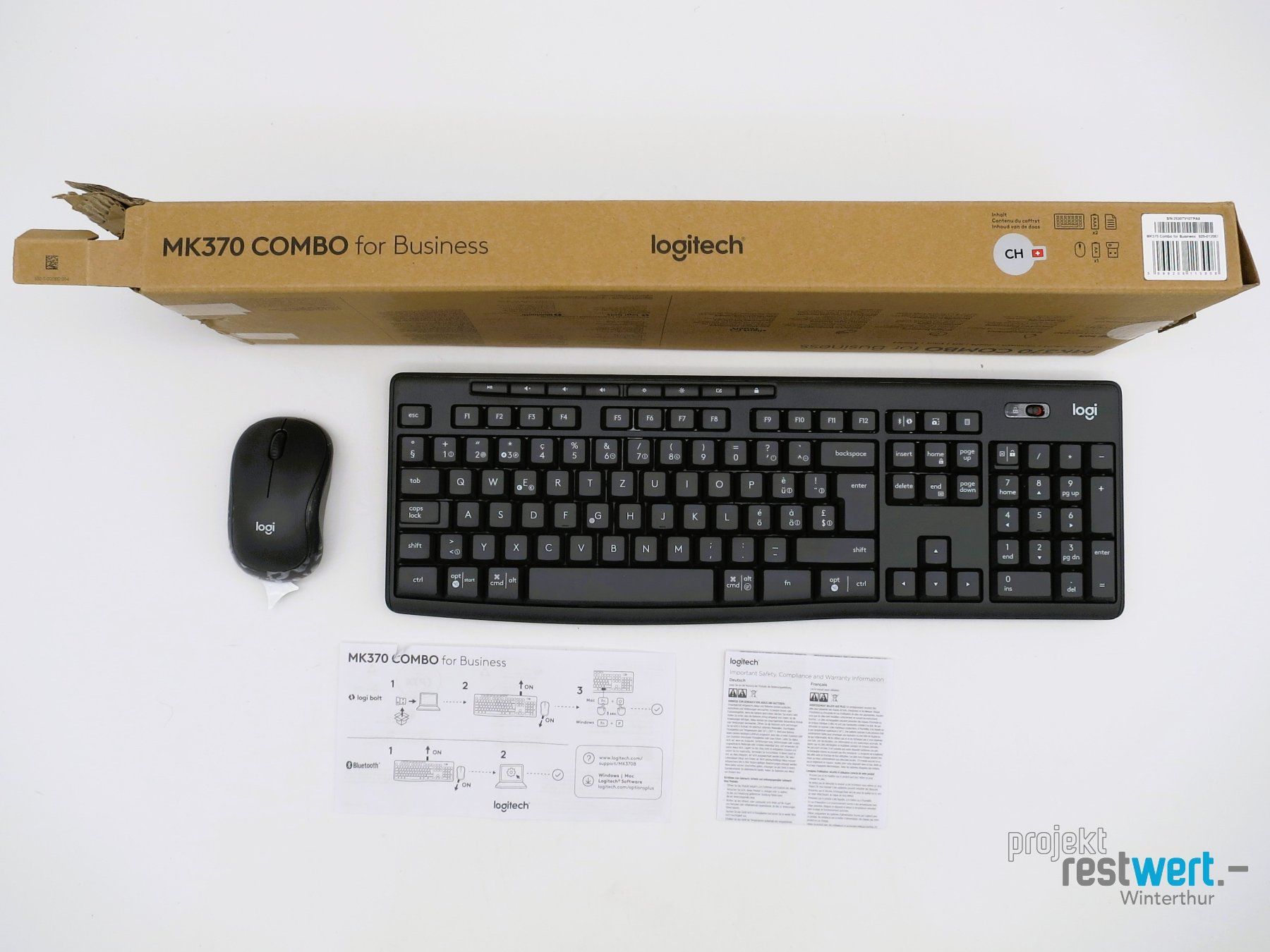 Logitech Tastiere: LOGITECH - MK370 Tastatur/Maus Combo (bluetooth) – Nuovo (secondo la descrizione) da Winterthur venduto da Restwert_Winterthur 1