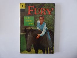 Fury - und die Pferdediebe, Band 1, R. van Nerum,1960, antik
