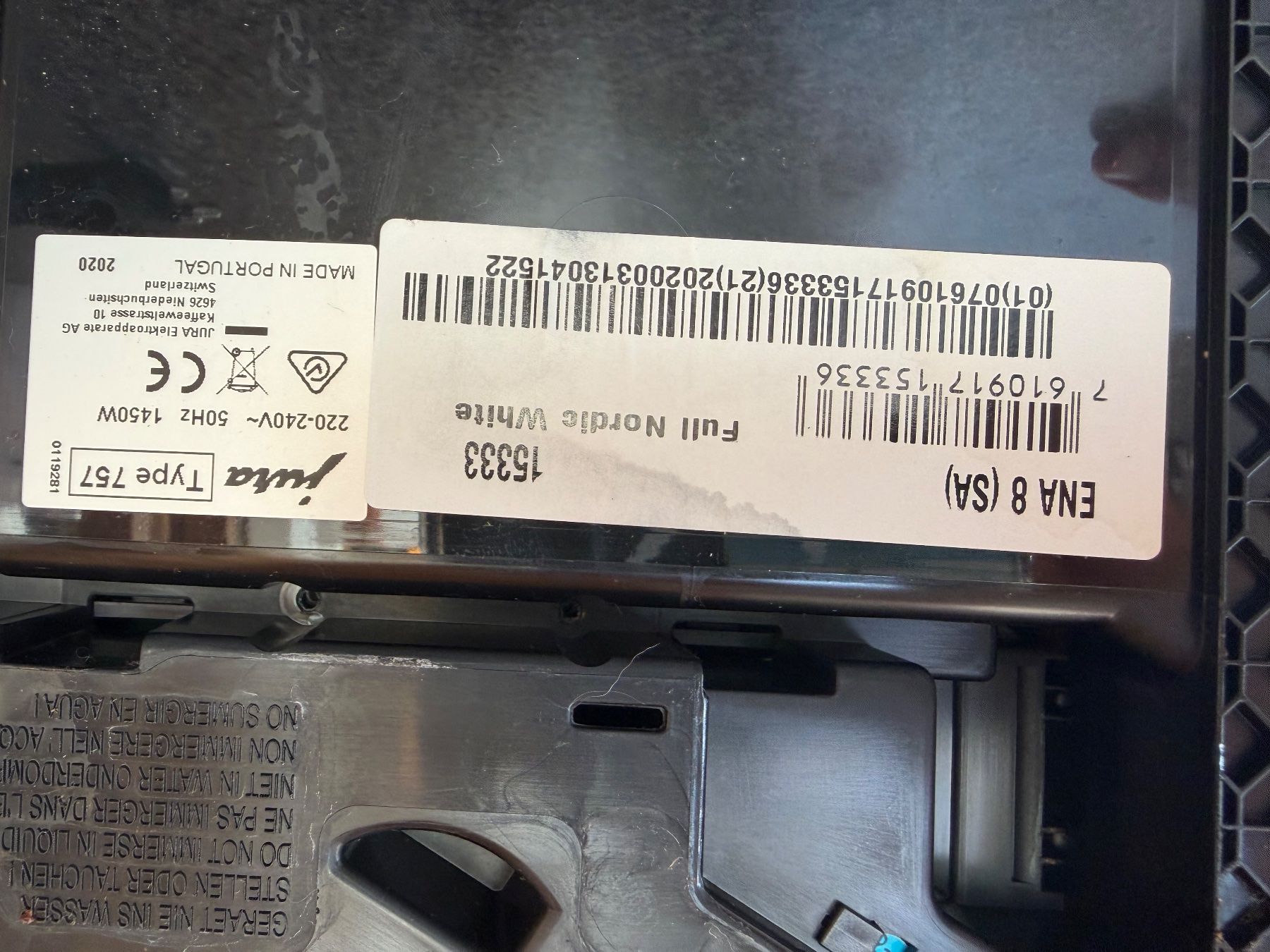 Jura Macchine per caffè & Macchine per espresso: Jura ENA 8 Kaffeeautomat – Usato da Titterten venduto da Steven523 4