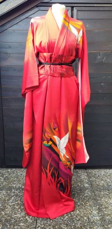 Kimono red