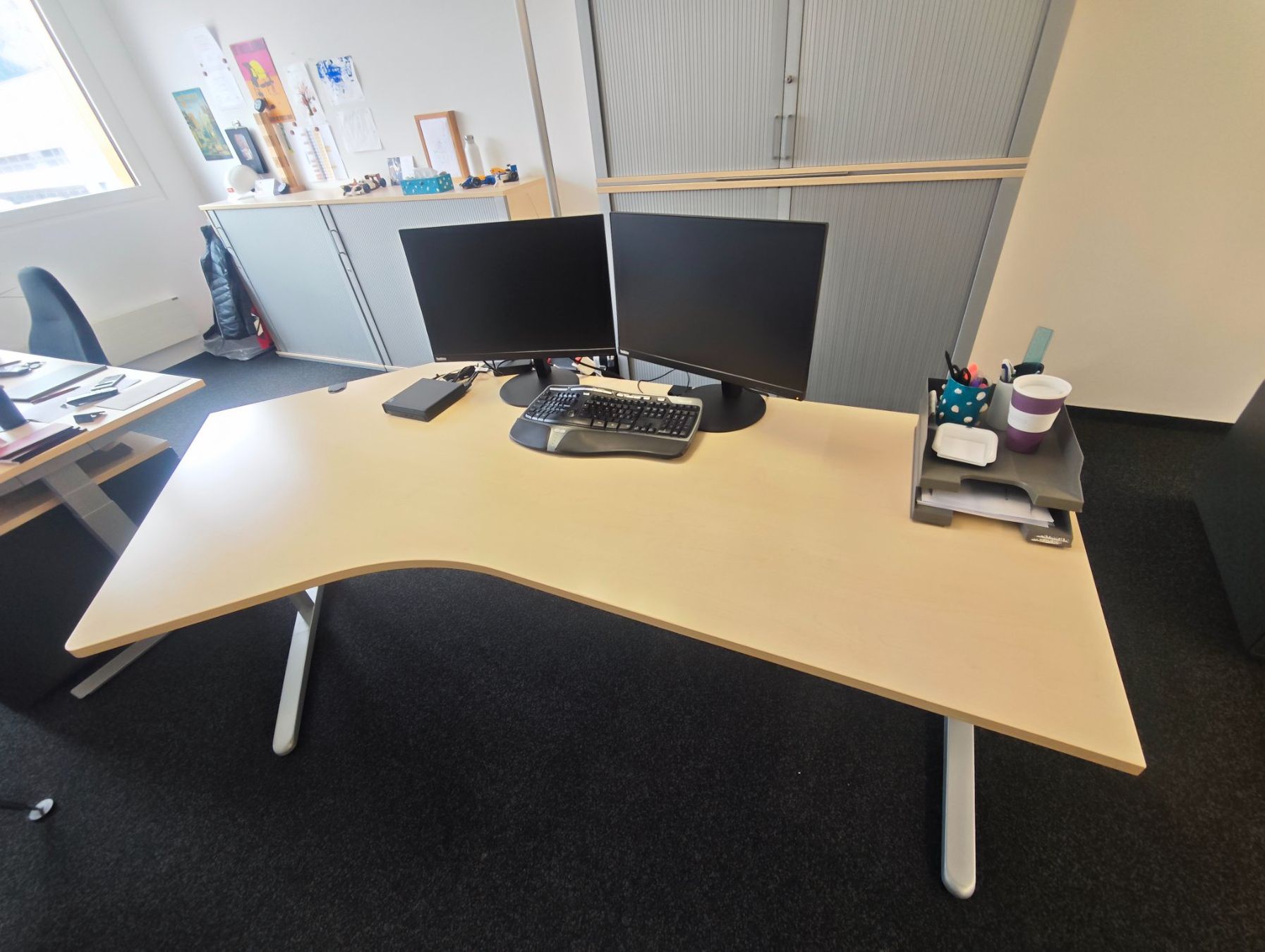 Schreibtische: Büro Tisch Eck Tisch – Gebraucht aus Felsberg von sanwill