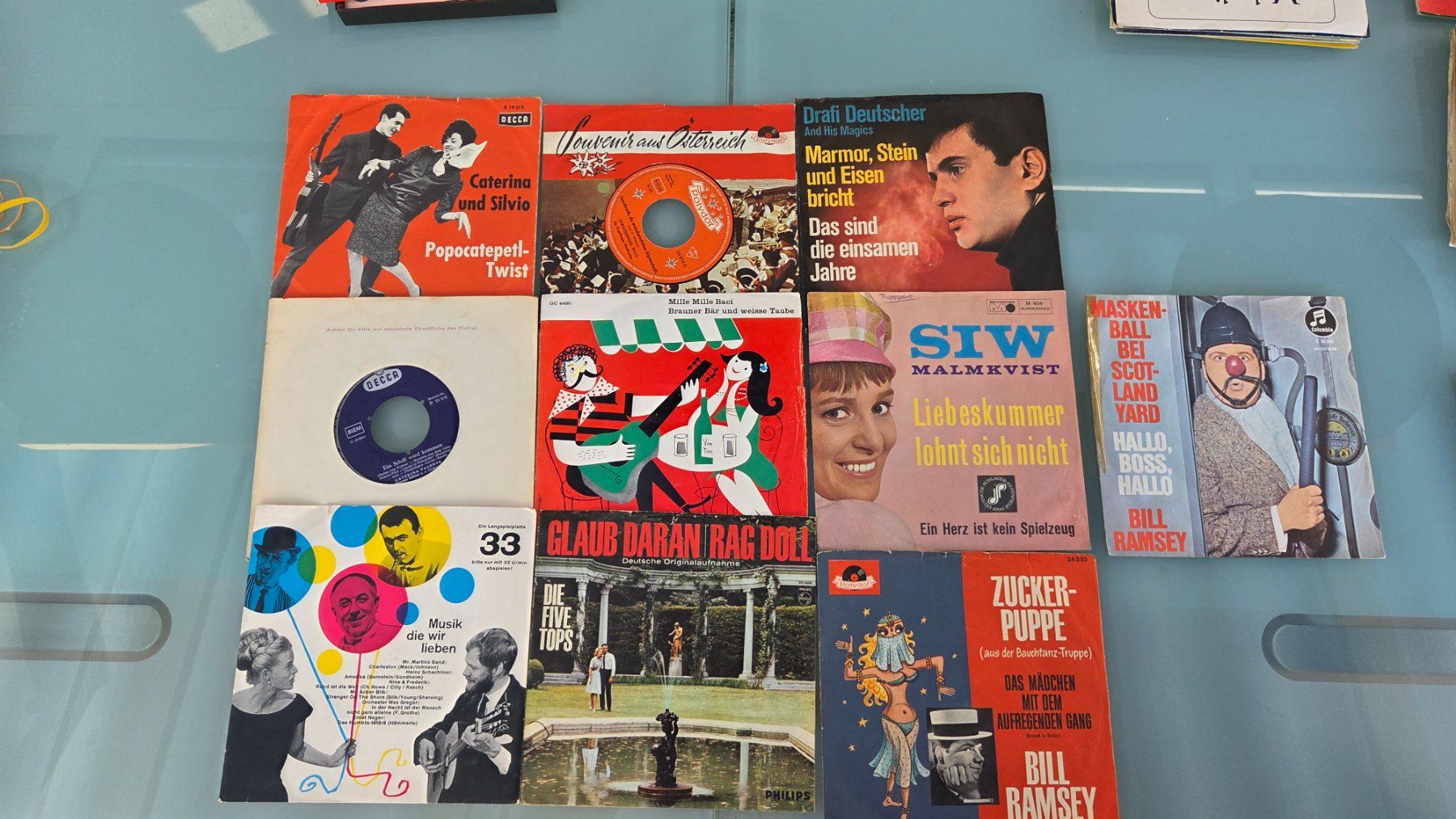 Dischi in vinile: Schallplatten, Vinyl Singles, Mix! – Usato da Pratteln venduto da Barfuss999
