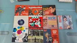 Schallplatten, Vinyl Singles, Mix!