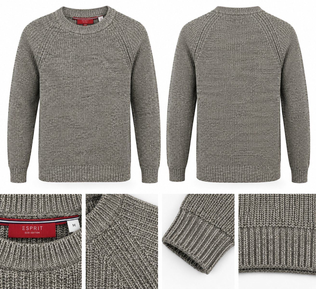 Maglioni & Felpe: Esprit Grobstrick Winterpullover grau M – Usato da St.Gallen venduto da primito