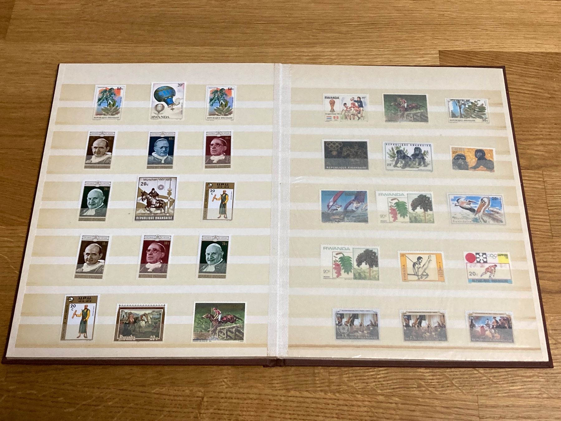 Alle Briefmarken: Africa Briefmarken album – Gebraucht aus Riehen von vernizi 6
