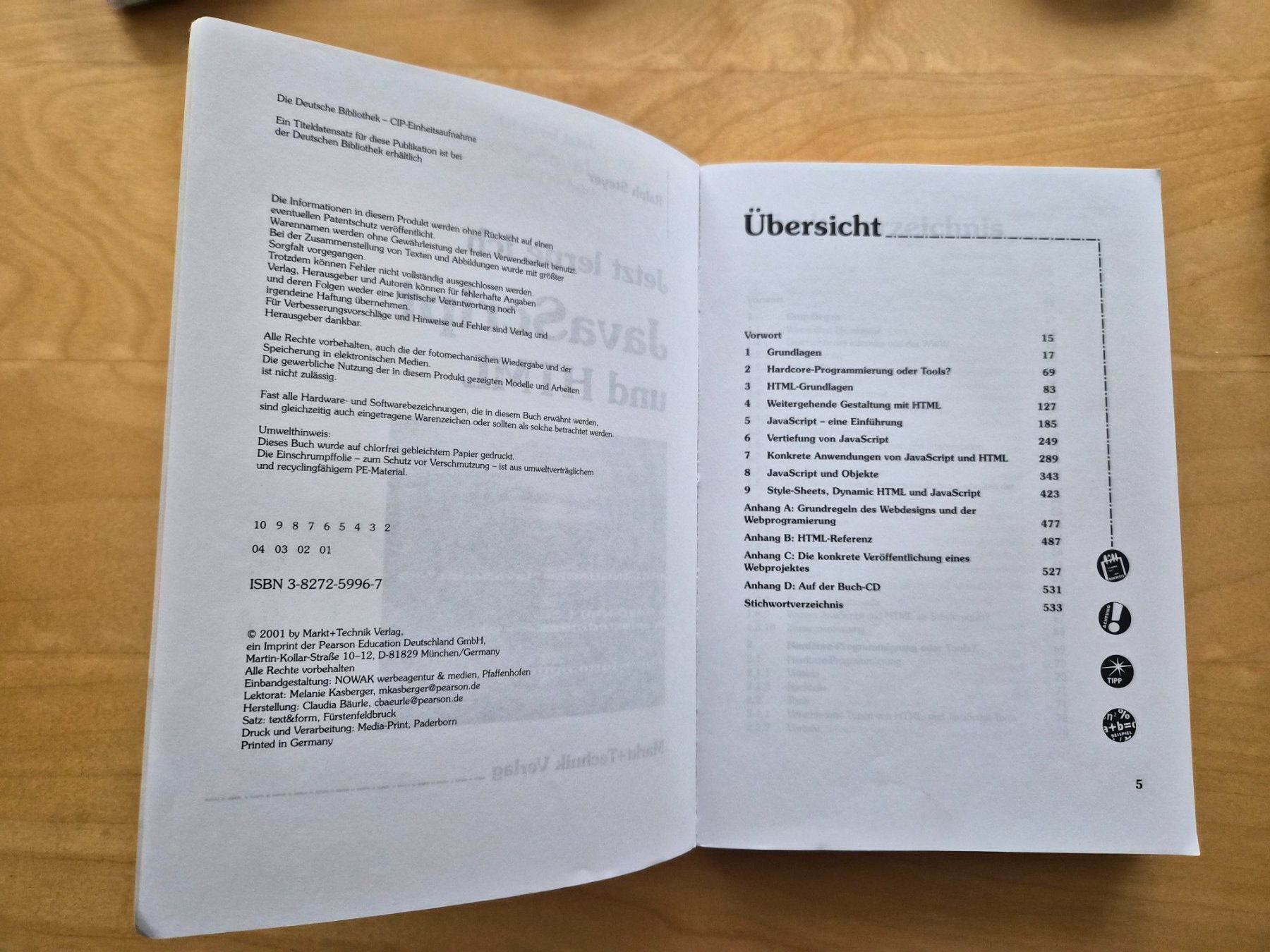 Libri: Jetzt lerne ich JavaScript und HTML - Start ohne Vorwissen – Usato da Alpnach Dorf venduto da findelmundo 2