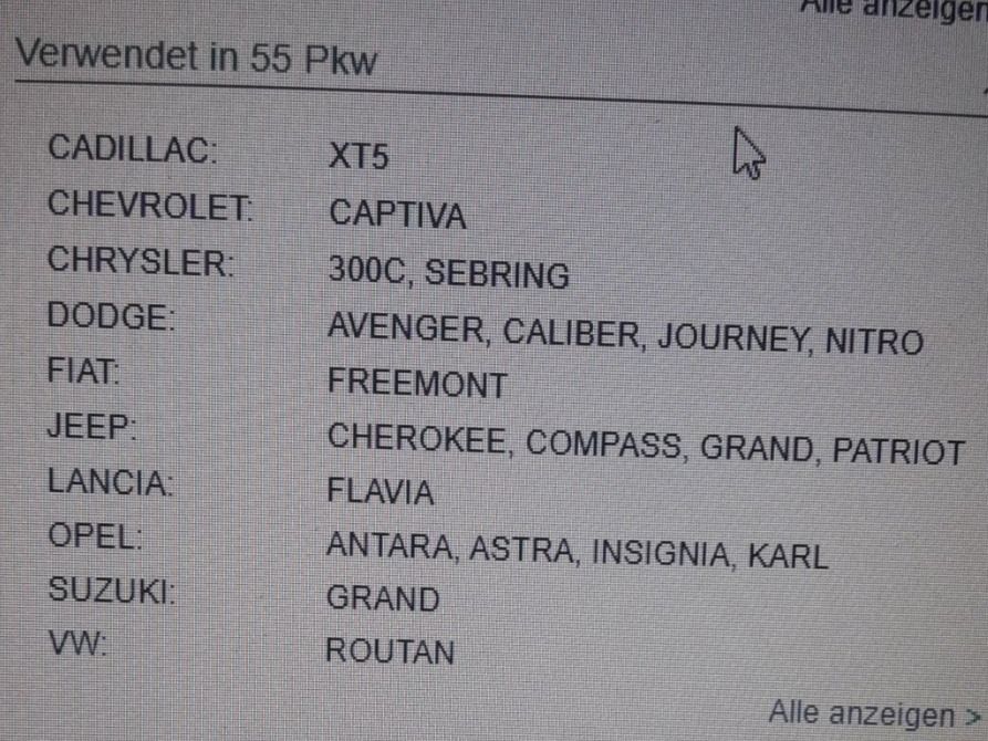Tutti pezzi di ricambio auto: Öl-Filter JAKOPARTS J1310911 DODGE – Nuovo e nell'imballaggio originale da Flawil venduto da LG-AG_Teilemarkt 2