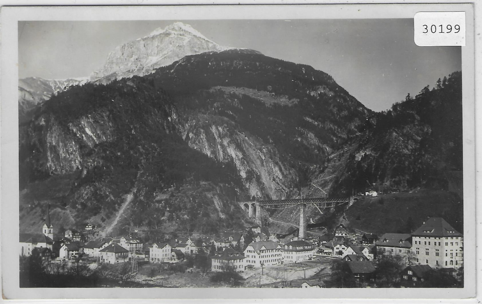 Cartoline postali: Amsteg mit Kerstelenbach-Viadukt und – Usato da Ettingen venduto da Kartenplanet