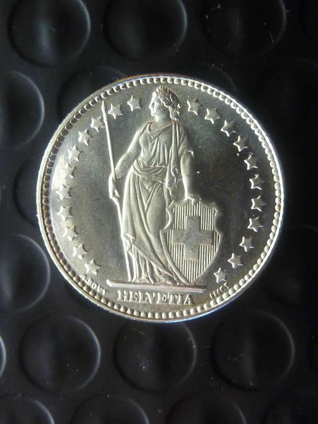 Tutti le monete: 1 Fr. 1961  unz. / stgl. – Nuovo (secondo la descrizione) da Seon venduto da aee_7gpz 1