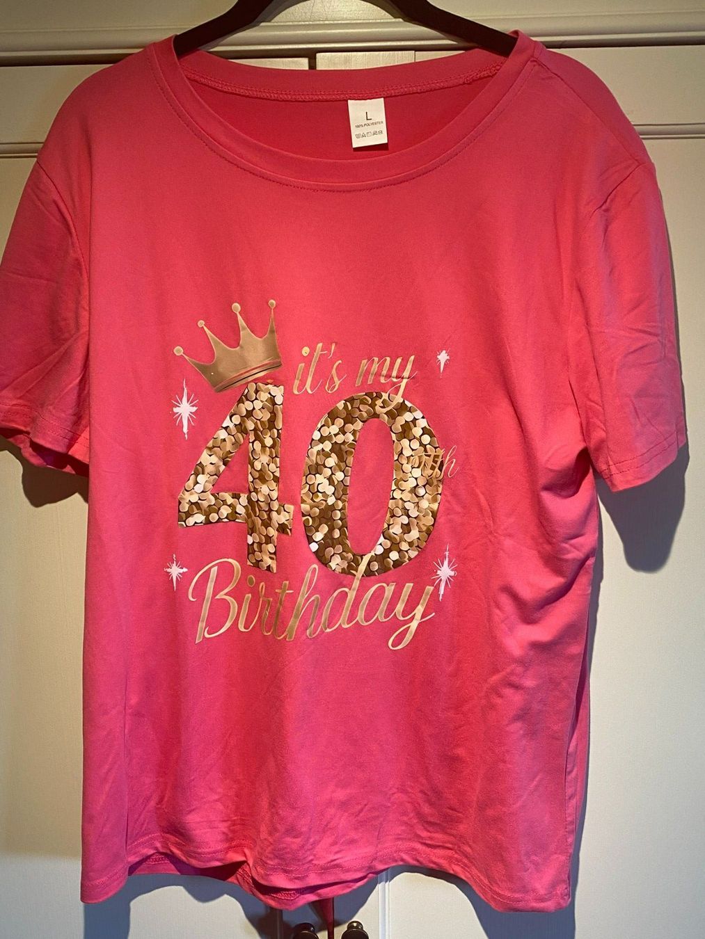 T-Shirts: SHIRT BIRTHDAY DAMEN-PINK – Neu und originalverpackt aus Meienried von ManuelaBoutique 8