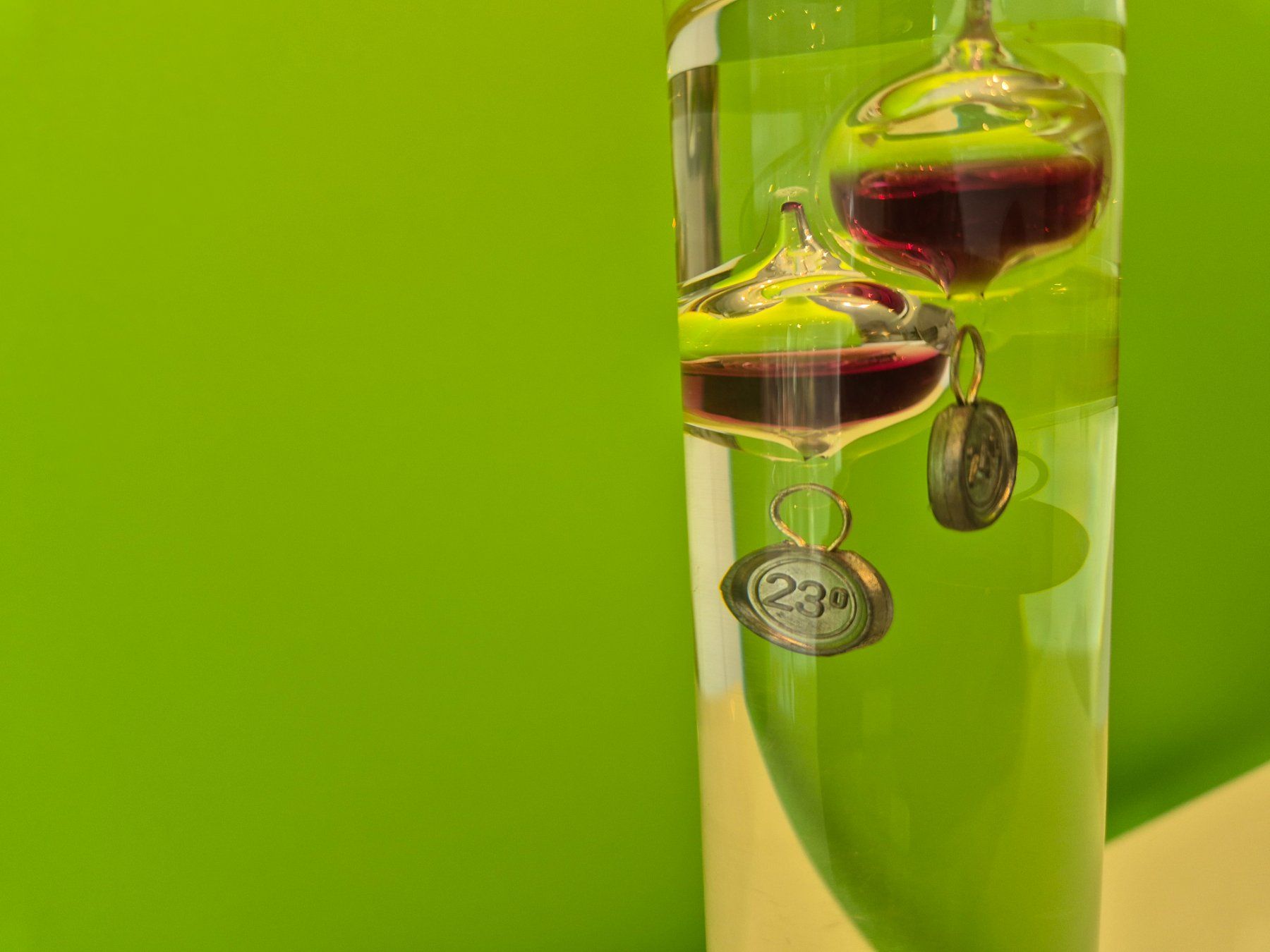 Altro per la casa: Galileo Thermometer aus Glas – Usato da Moosseedorf venduto da hermeses 2