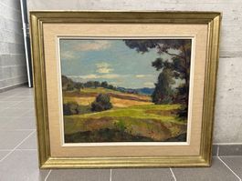 Ernest MÜLLER-GÖLS (1902-2001) | Huile sur toile Wettswil ZH