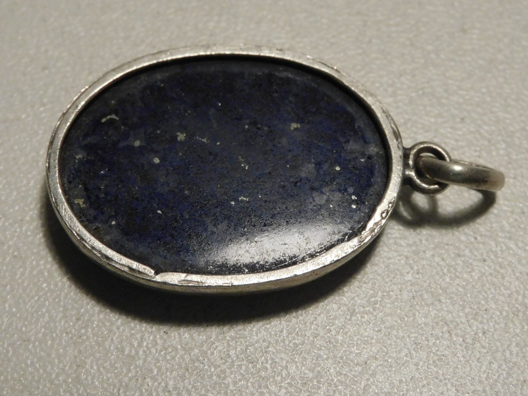 Pendentifs: Anhänger LapisLazuli oval Silber gebraucht – D'occasion à Sursee par 76 2