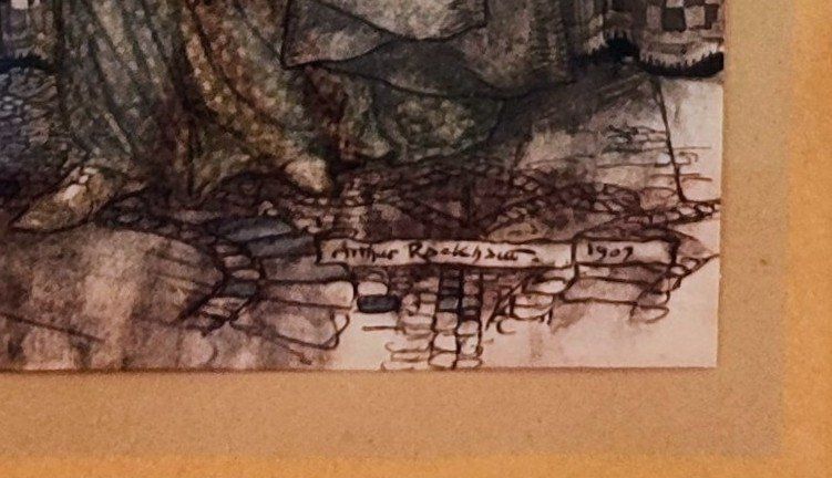 Tableaux: Arthur Rackham – “Helena”, Shakespeare A Midsummer Night’s" – D'occasion à Carouge GE par for_8yym 3