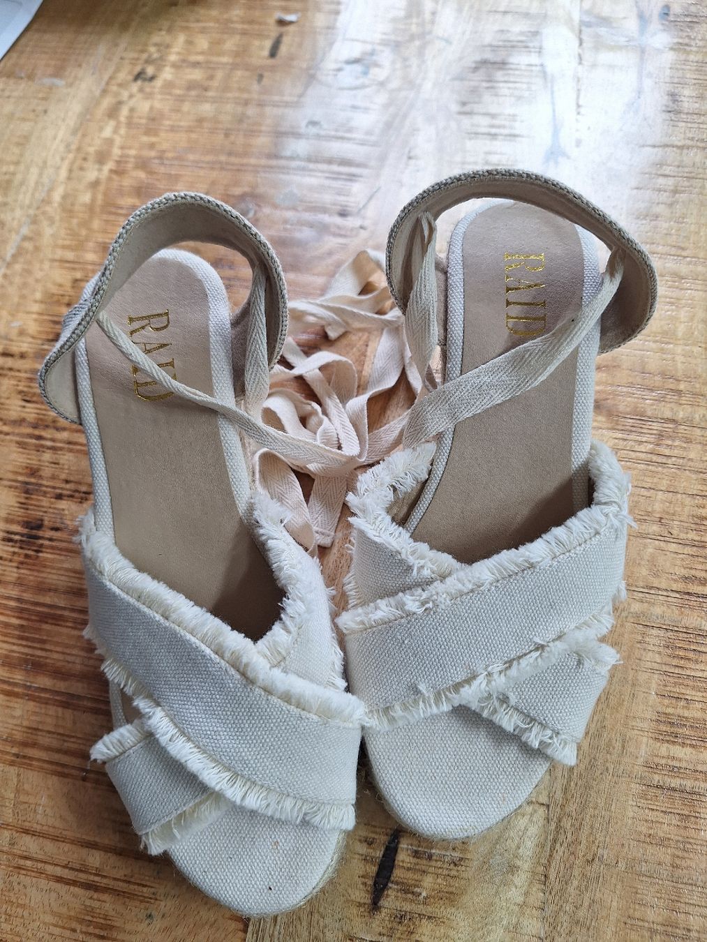 Scarpe da uomo: RAID Keilabsatz Sandalen mit Schnürung    Gr. 36 – Nuovo (secondo la descrizione) da Aarau venduto da Chillkrot