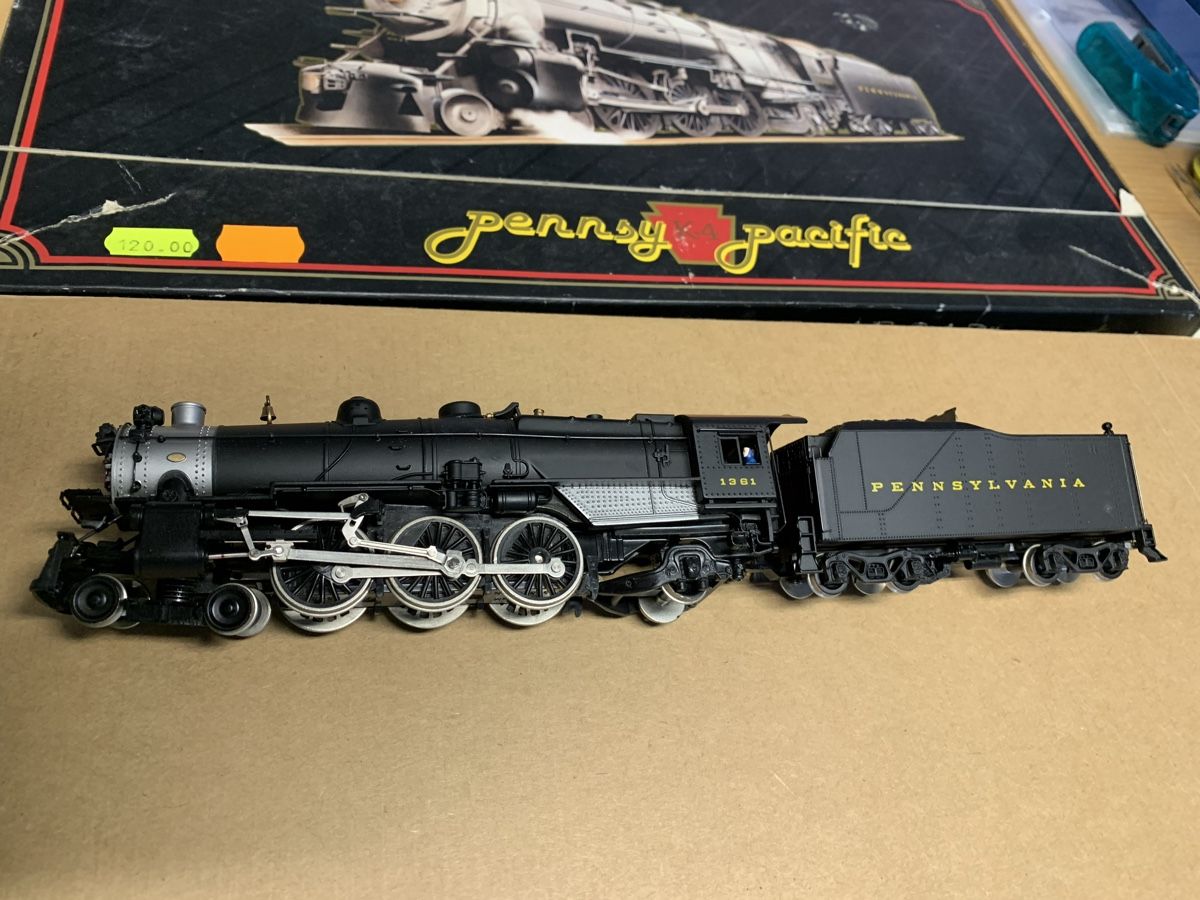 Spectrum Modelleisenbahnen: Spectrum USA Dampflok DC analog Nr.H38 – Neu (gemäss Beschreibung) aus Winden von EmilNeu 3
