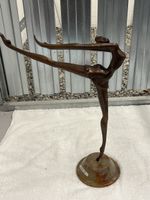 Bronzefigur "Somchai", Kunstobjekt, Deko!