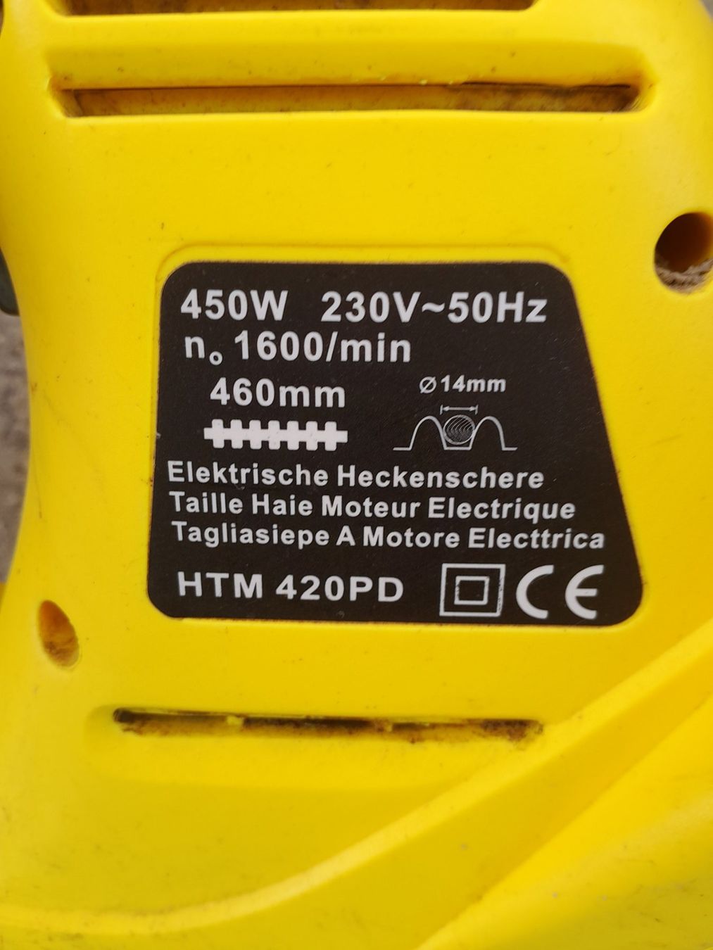 Tutte le macchine: Taille haie moteur électrique – Usato da grenchen venduto da Gdesire 5