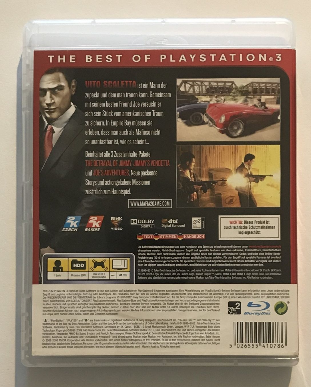 Giochi: PS3 - Mafia II – Usato da Allschwil venduto da Bullach 2